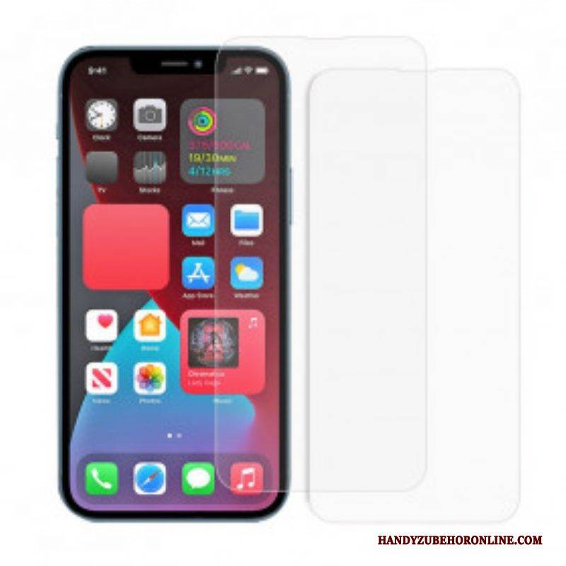 Schutz Aus Gehärtetem Glas (2 Stück) Für Den Bildschirm Des iPhone 13 Pro Max