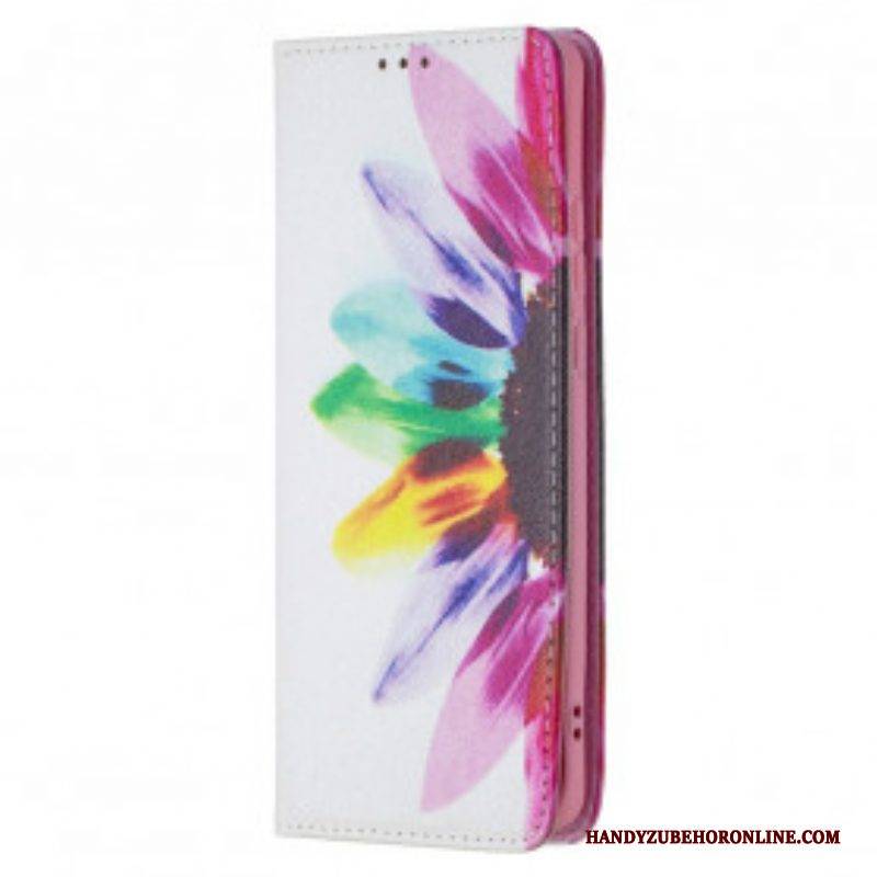 Schutzhülle Für Huawei P50 Pro Flip Case Aquarellblume