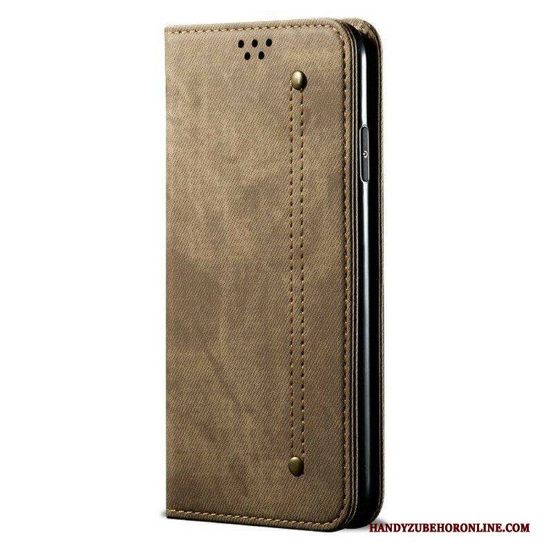 Schutzhülle Für OnePlus Nord 2 5G Flip Case Kunstleder-jeans-textur