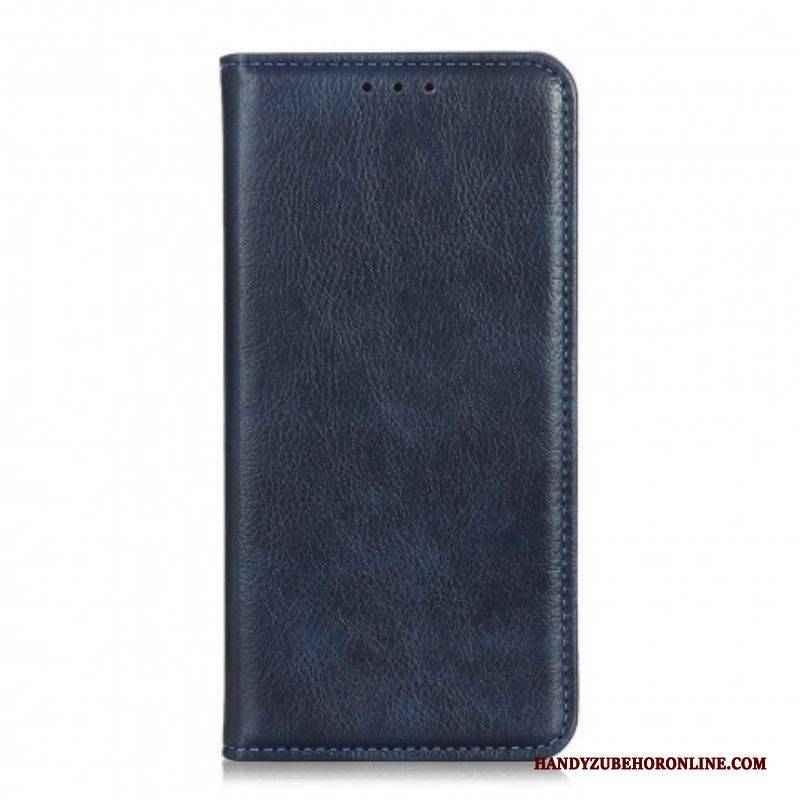 Schutzhülle Für OnePlus Nord CE 5G Flip Case Eleganz Aus Gespaltenem Litschi-leder