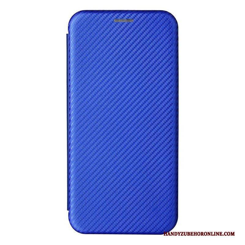 Schutzhülle Für Poco M3 Pro 5G Flip Case Farbige Kohlefaser