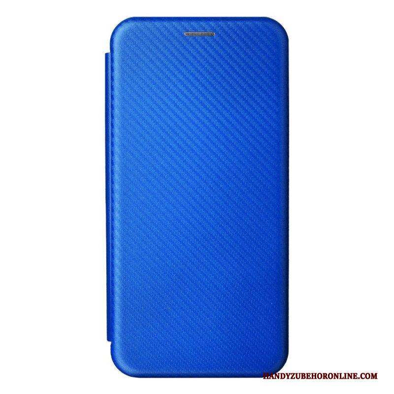 Schutzhülle Für Poco M4 Pro 5G Flip Case Kohlefaser