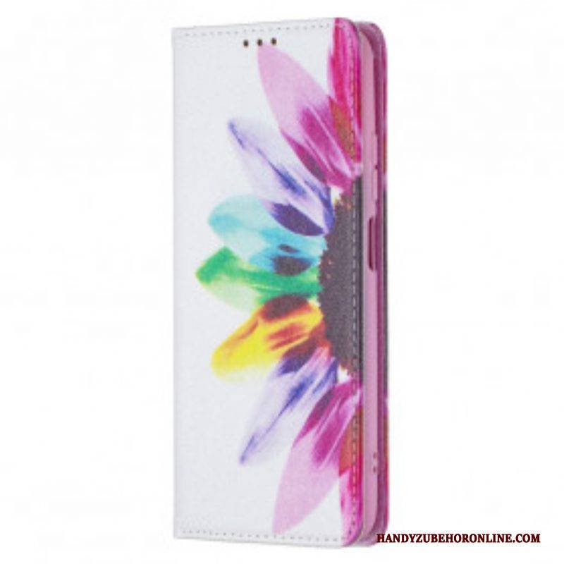 Schutzhülle Für Poco M5s Flip Case Aquarellblume