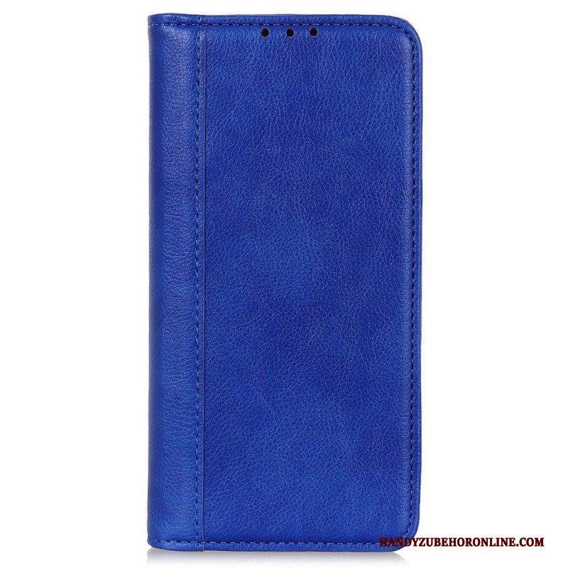 Schutzhülle Für Poco X4 GT Flip Case Spaltleder