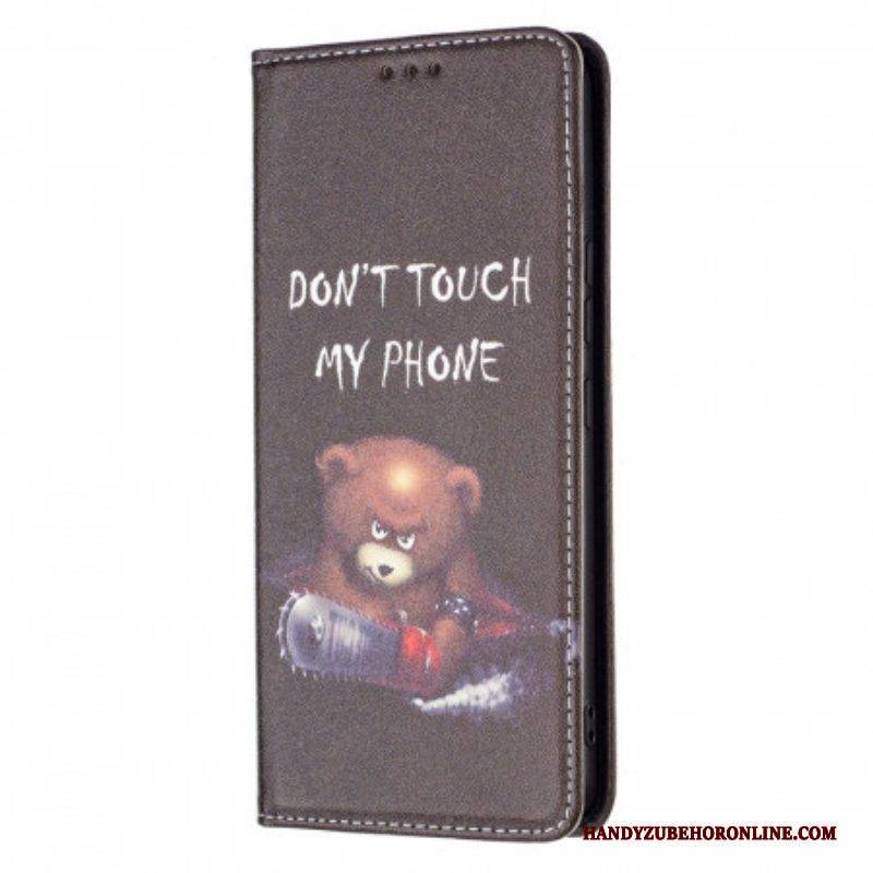Schutzhülle Für Samsung Galaxy A53 5G Flip Case Gefährlicher Bär