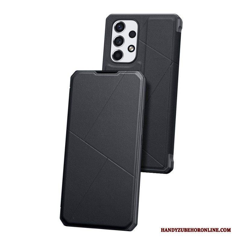 Schutzhülle Für Samsung Galaxy A53 5G Flip Case Haut X-serie Dux Ducis