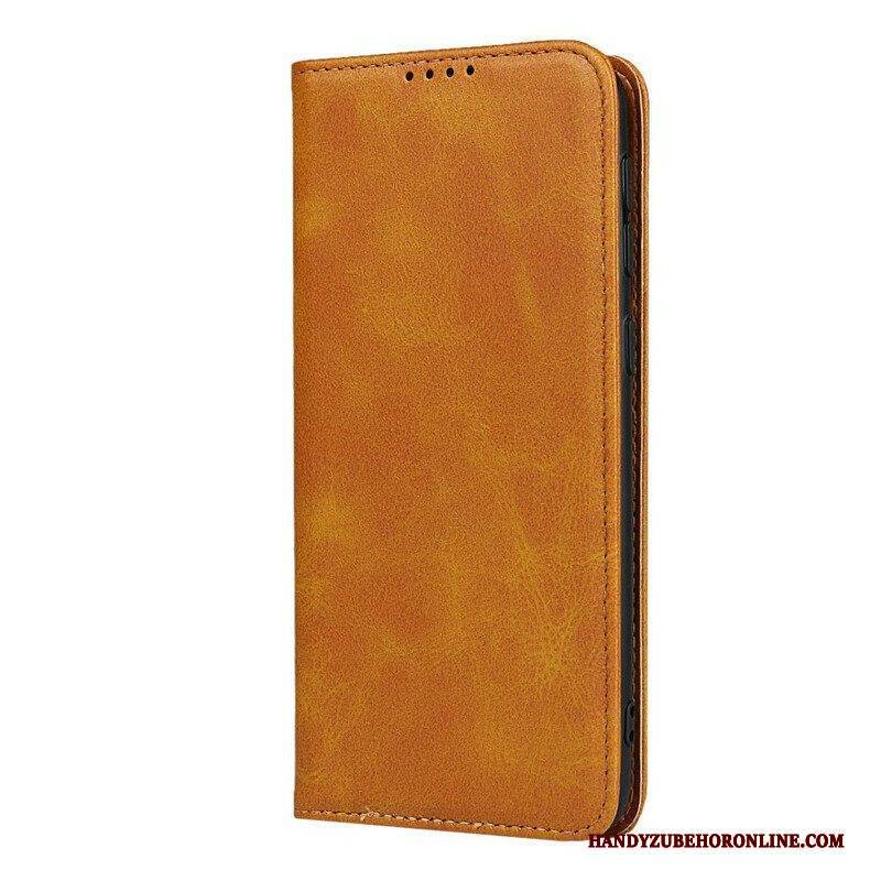 Schutzhülle Für Samsung Galaxy M21 Flip Case Elegantes Spaltleder
