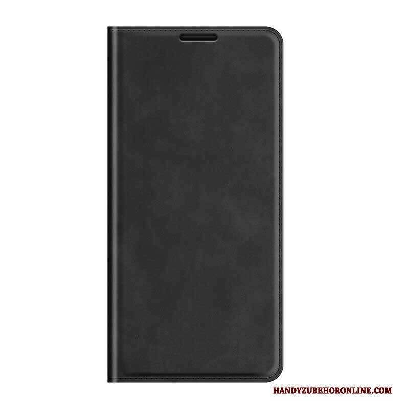 Schutzhülle Für Samsung Galaxy S21 FE Flip Case Weicher Ledereffekt