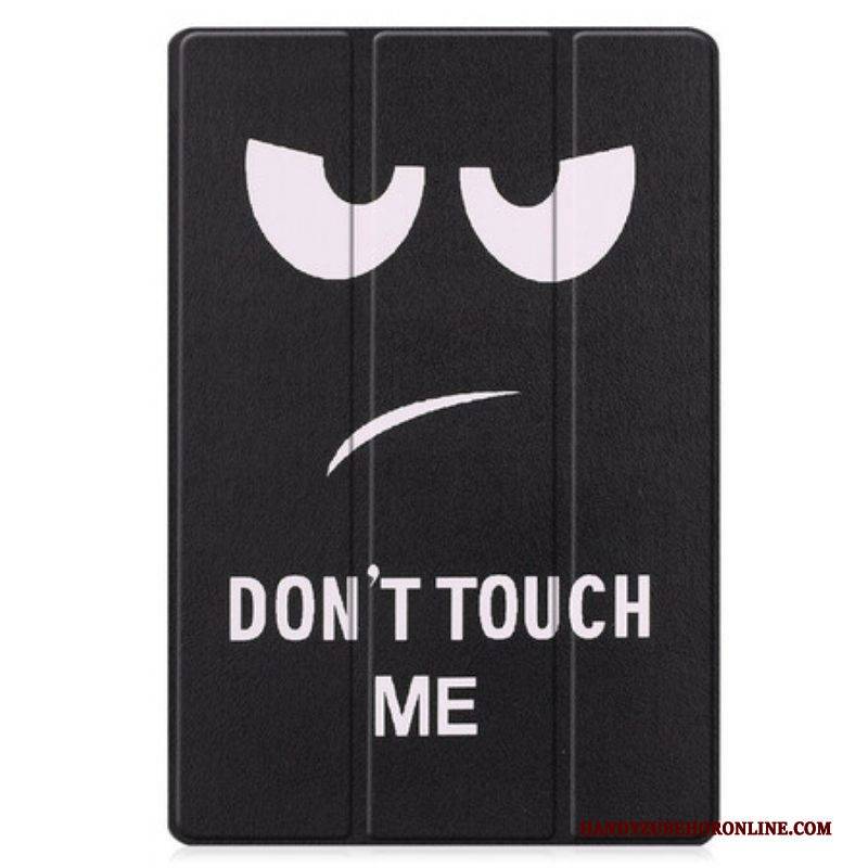 Schutzhülle Für Samsung Galaxy Tab S7 FE Stifthalter „don't Touch Me“.