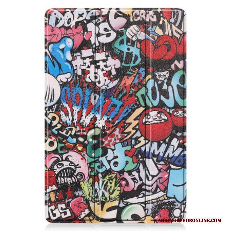 Schutzhülle Für Samsung Galaxy Tab S8 Plus / Tab S7 Plus Graffiti-stifthalter