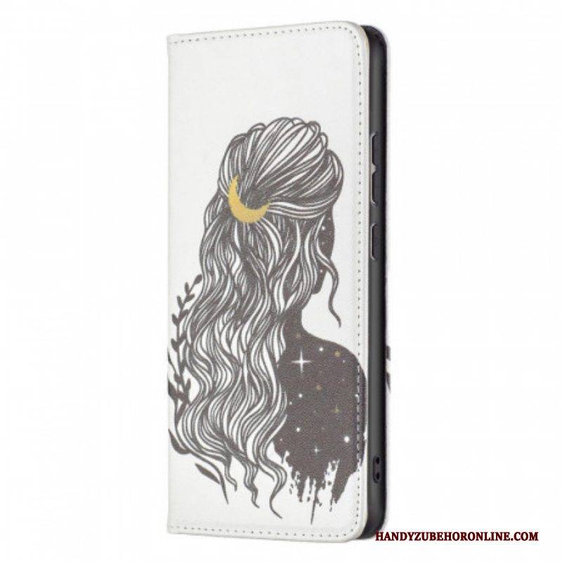 Schutzhülle Für Xiaomi 12 / 12X Flip Case Schöne Haare