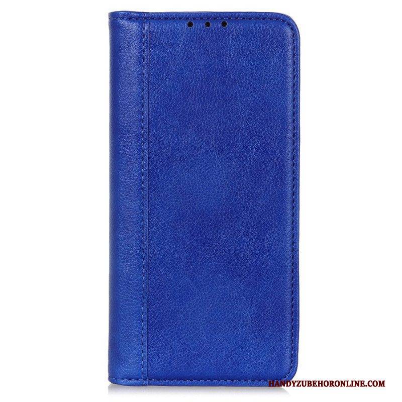 Schutzhülle Für Xiaomi 13 Lite Flip Case Farbige Version Aus Spaltleder