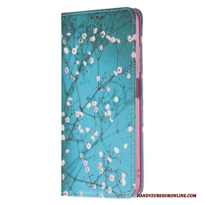 Schutzhülle Für Xiaomi Redmi Note 10 5G Flip Case Geäst
