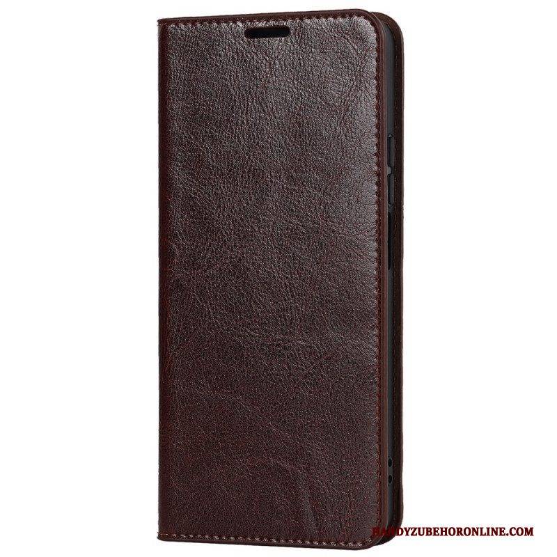 Schutzhülle Für Xiaomi Redmi Note 11 Pro Plus 5G Flip Case Echtes Leder