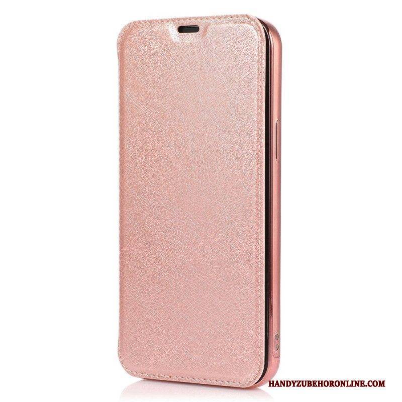Schutzhülle Für iPhone 14 Pro Flip Case Kartenhalter Aus Kunstleder