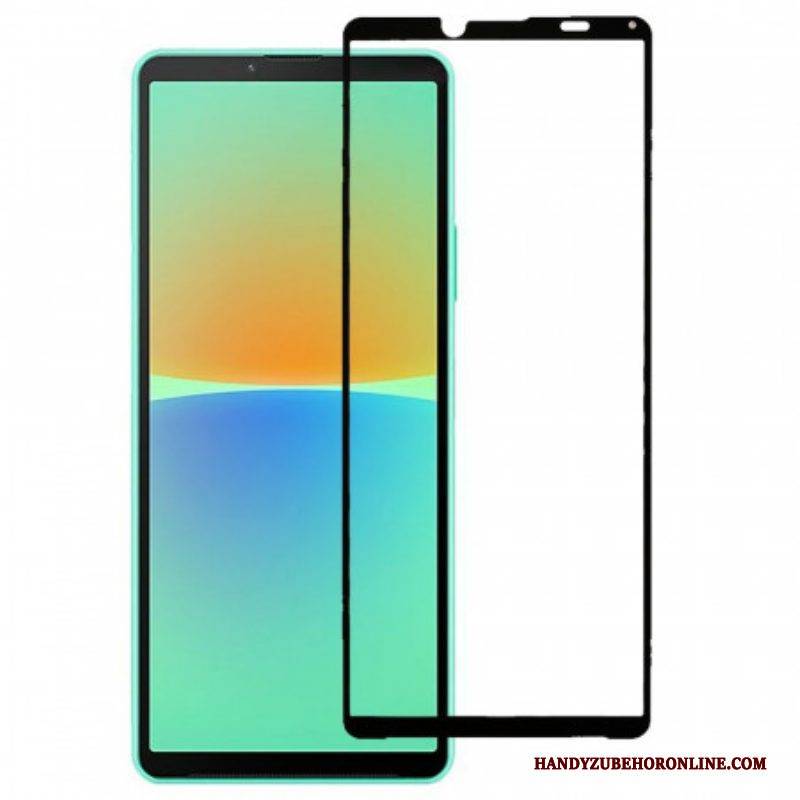Sony Xperia 10 Iv Displayschutzfolie Aus Gehärtetem Glas Mit Schwarzem Rand